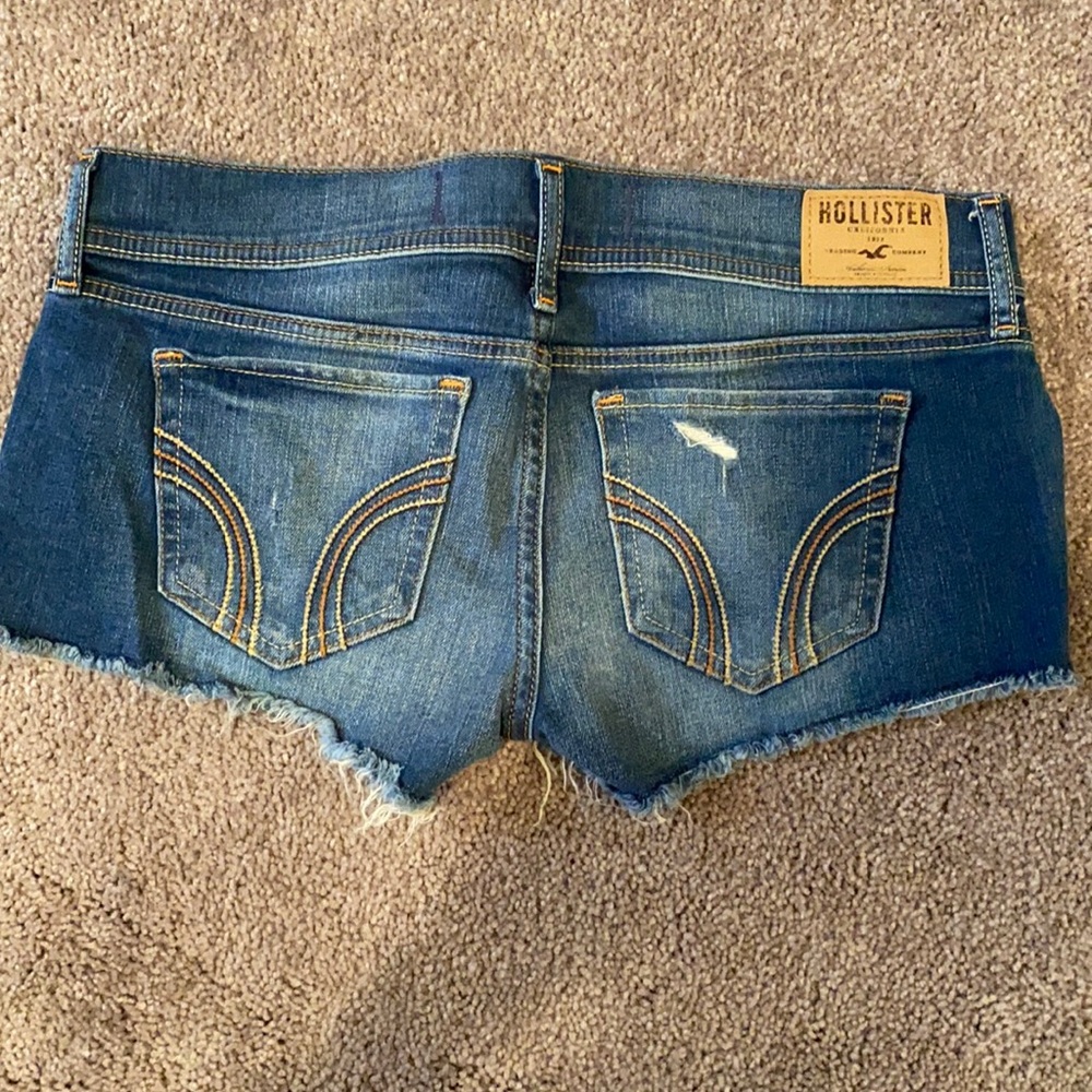 Hollister jean shorts